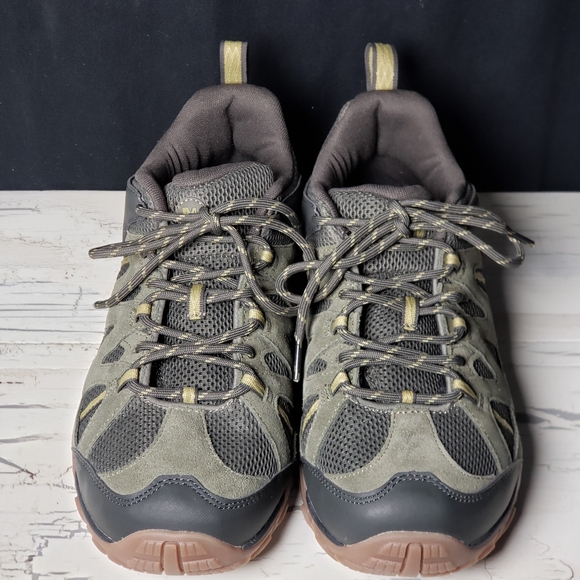 Merrell Deverta 2 Hiking Shoes in Olive/ Moss Green - Men's size 10 - Picture 3 of 12